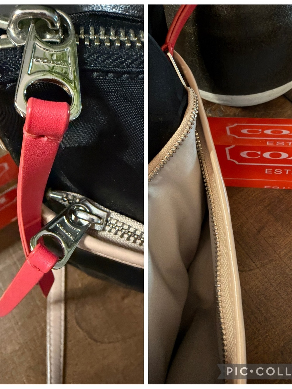Coach Nylon Signature Tote & Crossbody Bag - Picture 13 of 16